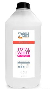 PSH Pro Total White szampon wybielający dla psów 0,25l rozbiórka