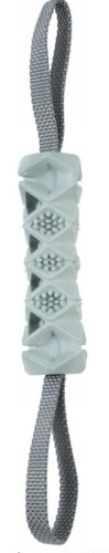 ZOLUX Sznur + kość TPR Outdoor khaki / 15cm