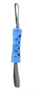 ZOLUX Sznur + kość TPR Outdoor niebieska / 15cm 