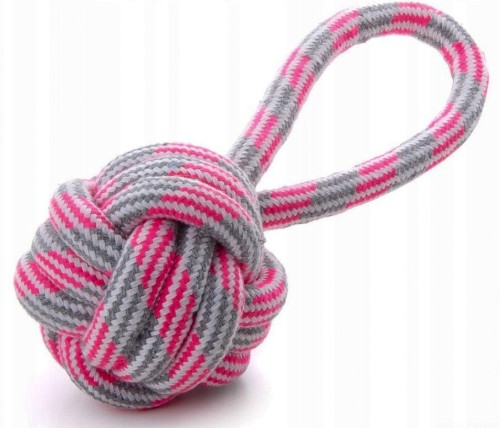 Bawełniany sznur do przeciągania z węzłem, 9cm