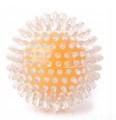 Piłka dla PSA z kolcami  TPR, żółta, 9cm 