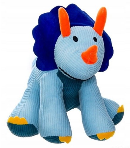 Triceratops, piszcząca zabawka 31cm