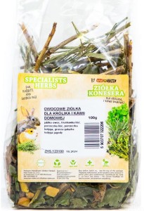HAM STAKE Owocowe ziółka dla królika i kawii domowej / świnki morskiej, 100g