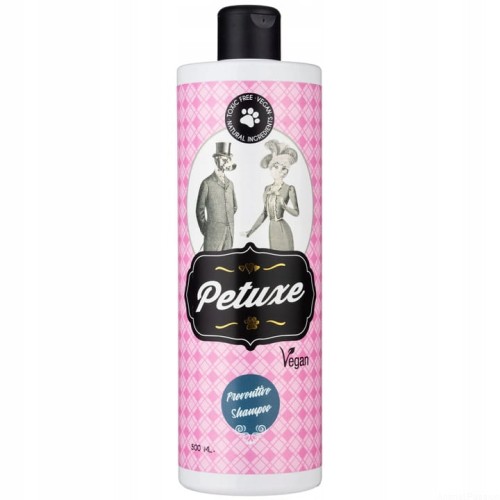 Petuxe Preventing 500ml - nawilżający szampon przeciw pchłom i kleszczom