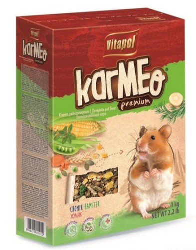 Vitapol karMEO PREMIUM karma pełnoporcjowa dla CHOMIKA / kartonik 1000g