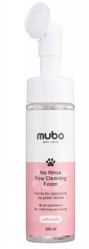 MUBO Pianka do mycia łapek psa i kota, bez spłukiwania 200ml