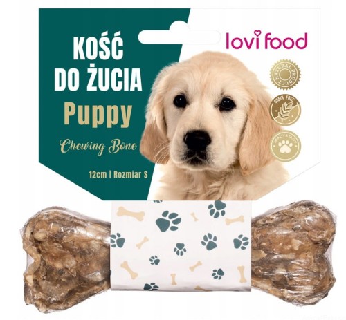 Lovi Food Puppy Chewing Bone kość do żucia dla szczeniaka 12cm S