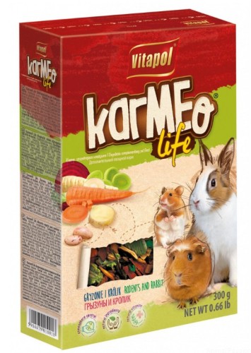 Vitapol Karmeo Life warzywny, pokarm dla gryzoni, 300g