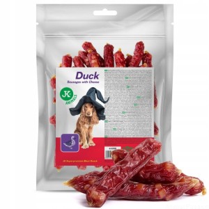 Duck Sausage with cheese, kiełbaski z kaczki z serem, 500g