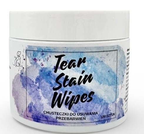 4Paws Tear Stain Wipes chusteczki do usuwania przebarwień wokół oczu, 100 szt
