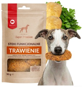 MACED Steki funkcjonalne na trawienie z indykiem 90g