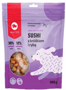 MACED Sushi z królikiem i rybą, 500g