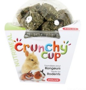 ZOLUX CRUNCHY CUP przysmak dla gryzoni lucerna i marchew  200g  (1)