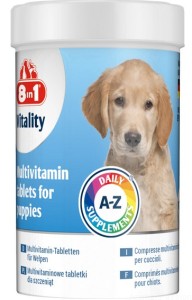 8IN1 Vitality Multiwitaminy dla szczeniąt 100 tabletek 