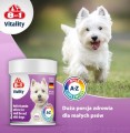 8IN1 Vitality Multiwitaminy dla psów małych ras - 70 tabletek