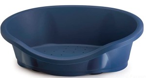  IMAC - plastikowe legowisko, granatowe 65x47x22 cm