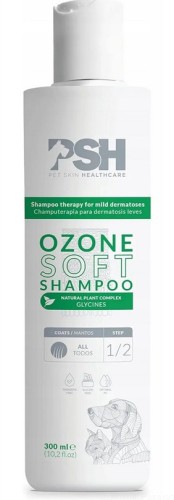 PSH Ozone Soft dermatologiczny, leczniczy szampon dla psa i kota, 300ml