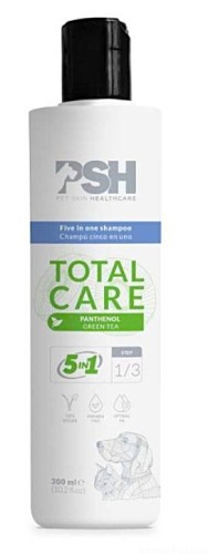 PSH Total Care 5in1 - szampon dla psa i kota, do każdego rodzaju sierści 300ml