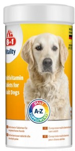 8in1 Vitality Multiwitaminy dla dorosłych psów 70 tabl