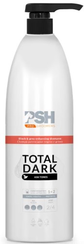 PSH Total Dark 1l, szampon do czarnej i ciemnoszarej sierści, koncentrat 1:2