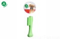 GRZEBIEŃ TPR Light z termoplastycznej gumy i pianki EVA, 14cm / ZIELONA