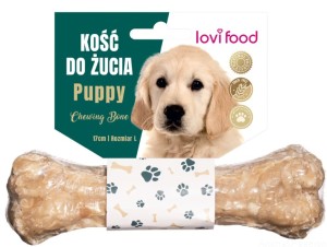 Lovi Food Puppy Chewing Bone kość do żucia dla szczeniaka 17cm L