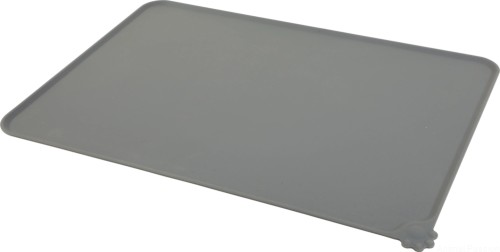 ZOLUX Podkładka silikonowa pod miskę psa lub kota M szara 47,5x30 cm