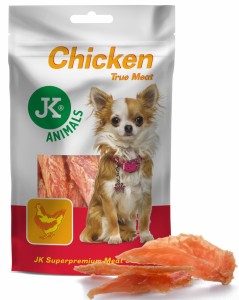 JK Animals / Chicken True Meat / FILET z kurczaka, mięsny przysmak, 80 g