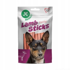 Przysmaki dla psów JK Animals Lamb Tasty Sticks / PALUSZKI z jagnięciny 80g