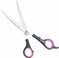 Blovi Student Curved Pet Scissors 7,5” - nożyczki do strzyżenia psa i kota, gięte, z mikroszlifem