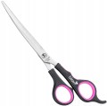 Blovi Student Curved Pet Scissors 7,5” - nożyczki do strzyżenia psa i kota, gięte, z mikroszlifem