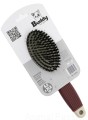 Buddy Szczotka dla zwierząt, dwustronna, bordo/biały, 6,5 x 21,8 cm