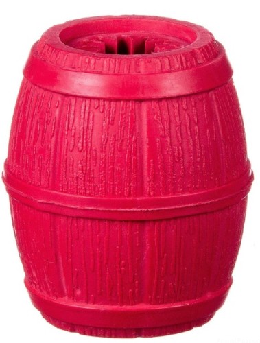 Barry King beczka na przysmaki, czerwona, 8 cm