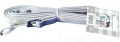 Barry King Obroża 1,5 x 25 - 40 cm regulowana szaro-błękitna