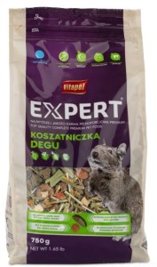 Vitapol EXPERT karma pełnoporcjowa dla koszatniczki, 750 g