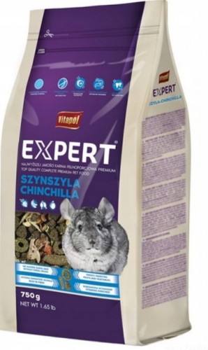 Vitapol EXPERT karma pełnoporcjowa dla szynszyli, 750g