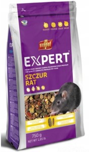 Vitapol EXPERT karma pełnoporcjowa dla szczura 750g