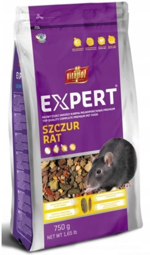 Vitapol EXPERT karma pełnoporcjowa dla szczura 750g