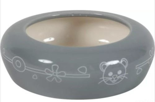 ZOLUX Miska ceramiczna dla gryzonia 250ml szary / beżowy