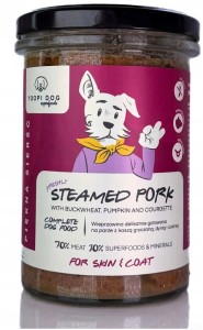 Yoopi Dog Superfoods Delikatna Wieprzowina, karma mokra dla psa, 400g