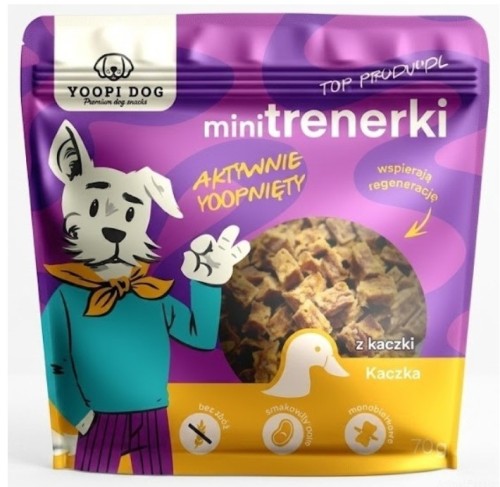 Yoopi Dog MiniTrenerki kaczka 70g