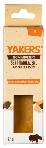 Yakers Ser Himalajski, naturalny suszony gryzak dla psa, S 27 g