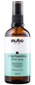 MUBO Chlorhexidine Dental Spray, preparat do mycia zębów 100 ml