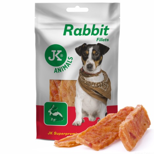 JK suszone mięso z KRÓLIKA, mięsny przysmak, 80 g