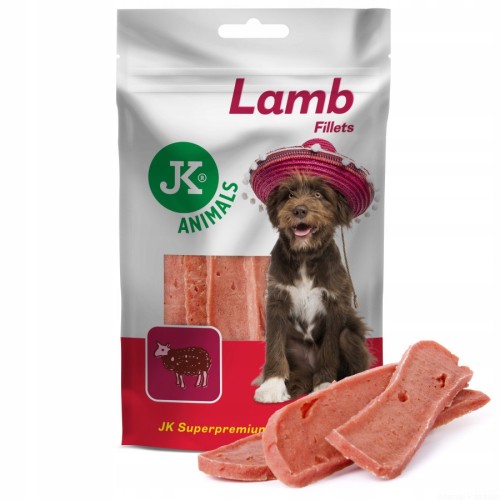 JK, filet JAGNIĘCY, mięsny przysmak dla PSA, 80 g