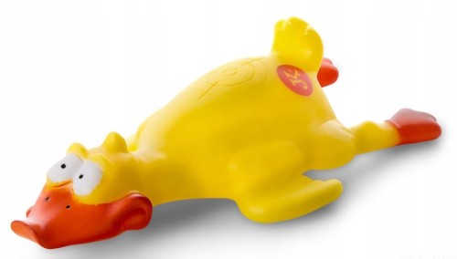 Winylowa, piszcząca zabawka, KACZOR 25 cm 