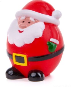 ŚWIĄTECZNY Winylowy MIKOŁAJ 8,5 cm 
