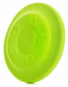 FRISBEE wytrzymały dysk z pianki EVA, zielony 22cm