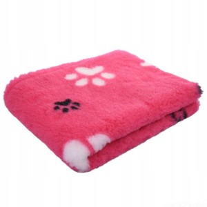DRY BED VET suche legowisko 75x50cm róż/białe