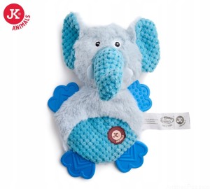 Pluszowy SŁOŃ z łapkami TPR (piszczący) 23 cm